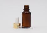 Amber Glass Material Essential Oil Dropper Bottles Use For Skin Care Oil