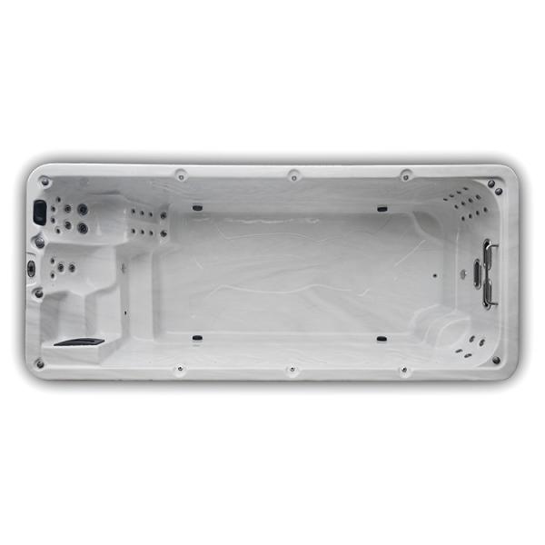 Buy cheap 6 Meter Luxury Balboa Control Swim Spa Tub For 7 People Outdoor from wholesalers
