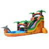 Buy cheap Water Park 2 In 1 Pool Kids Inflatable Water Colorful Slide Fire Retardant For Outdoor Activities from wholesalers