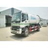 Buy cheap ISUZU Septic Vacuum Trucks / Sewer Suction Truck Euro 5 Engine 205HP from wholesalers