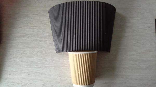 Buy cheap Automatic Paper Cup Sleeve Machine , Double Wall Wrapping Machine from wholesalers