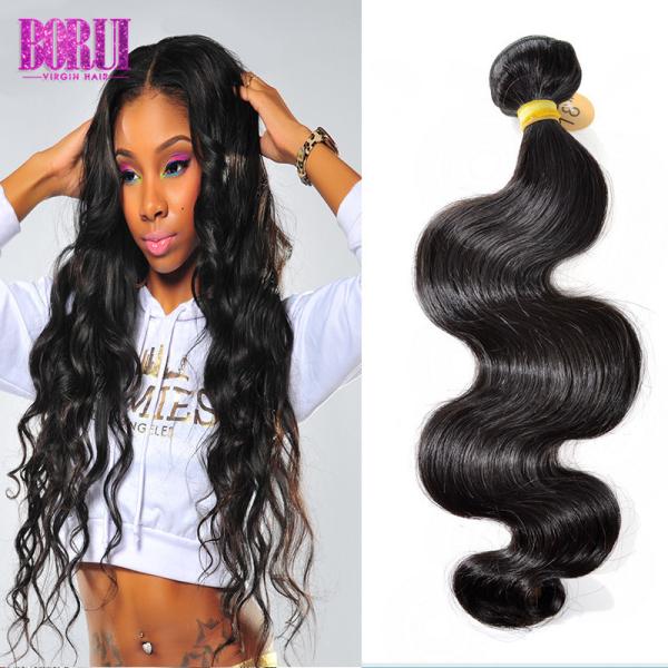 Buy cheap Cuticle Aligned Brazilian Virgin Human Hair Body Wave With Lace Closure from wholesalers