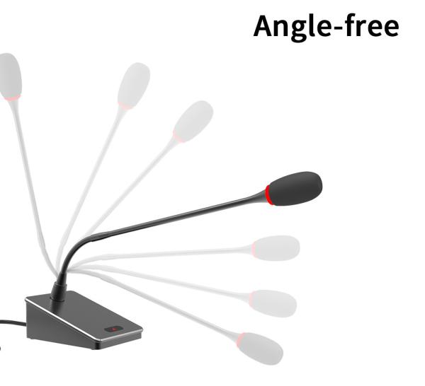 Buy cheap Professional Network Audio Dante Microphone Desktop PoE 24bit For Conference Room from wholesalers