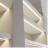 Buy cheap LED Corner Aluminium Profile Lights Cabinet Lamp Led Strip Light Channel Aluminium Extrusion Housing Channel from wholesalers