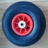 Buy cheap 350-4 10 Inch Solid Rubber Wheels Plastic Rim from wholesalers