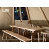Buy cheap Waterproof Jungle Glamping Tipi Event Tent Heavy Duty Canvas Tents from wholesalers