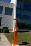 Speed Dial Weatherproof Solar Powered Emergency Telephone For Outside Buildings