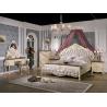 Buy cheap Queen Villa Carved European Style Bedroom Sets Light Luxury Wedding Bedding Sets from wholesalers