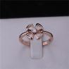 Buy cheap Roma Gold Brand Jewelry Fiorever 18 Karat Rose Gold Ring set with a central diamond REF 355305 from wholesalers