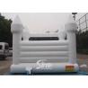 Buy cheap Outdoor 5x4m adults wedding white bouncy castle for wedding parties or events from wholesalers