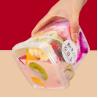 Buy cheap 280ml 500ml 1000ml PP Airtight Biscuit And Cookie Jars Plastic Party Bucket Container from wholesalers