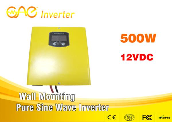 Buy cheap dc to ac off grid pure sine wave inverter 500w 12V for home supply wall - mounting from wholesalers