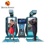 Shooting Machine Virtual Reality Gun Arcade Machine 2 Player Amusement Ride 9d