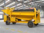 Large Scale Gold Mining Trommel Screen Gold Panning Machine Movable