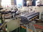 Plastic PVC+ASA glazed tile co-extrusion extruding machine production line