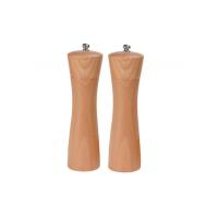 Buy cheap Food Grade Bamboo Wooden Salt & Pepper Mills Natural Color No Microwave product