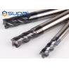 Buy cheap TiAin Coating Carbide Square End Mill For Stainless Steel 10mm 2 / 4 Flutes from wholesalers