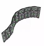 Rental Events Panel Outdoor Stage Led Screen 500x1000mm P3.91 Advertising Video