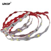 Buy cheap Bright S Shaped Single Color Led Light Strip 12v With White Light Warm White product