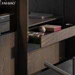 Modern Designs Stainless Steel Custom Furniture I Shaped Kitchen Cabinets Wood