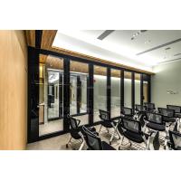 Buy cheap Sleek Moveable Glass Wall Systems Interior Glass Partitions For Office Decor product