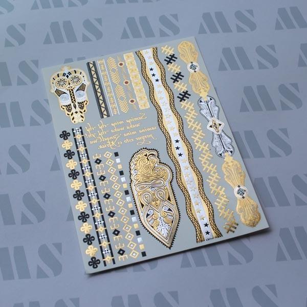 Buy cheap Flash foil tattoo from wholesalers