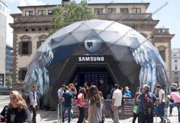 Buy cheap SAMSUNG Geodesic Dome Shelter For High Level Event Organizers , Companies from wholesalers