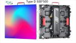Type D P2.976 Outdoor Rental LED Screen 4500nits Refresh Rate 3840Hz 4K Corner