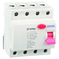 Buy cheap Din Rail IP 20 Protection RCCB Circuit Breaker 4P 10mA 30mA 100mA 300mA 500mA product