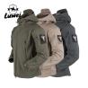 Buy cheap Manufacturer Winter Black Long Parka Fur Utility Trench Hooded Soft Shell Sport Oversize Loose Coat Men Jacket with Pocket from wholesalers