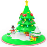 Buy cheap Children'S Puzzle Toys Are Non-Toxic And Odorless Baby DIY Tree Snowman Creative product