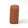 Buy cheap Small Leather Brown Jewelry Organizer Travel Case Jewelry Storage Box from wholesalers