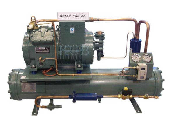 Buy cheap 4DES-5Y Water Cooling Unit , Semi Enclosed Compressor Water Condensing Unit 5HP Long Lifespan from wholesalers
