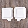 Buy cheap Food Grade Square Paper Tray , FDA Disposable Biodegradable Paper Plates from wholesalers