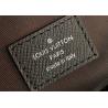 Buy cheap Black Square Taiga Leather Message Luxury Cross Body Bag Single Shoulder from wholesalers