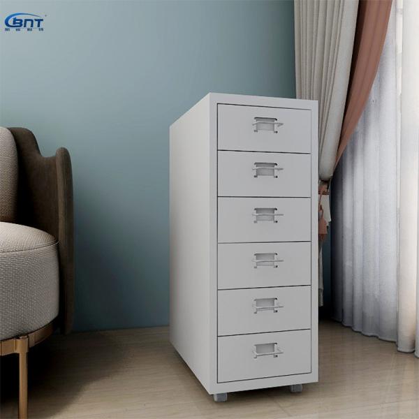 Buy cheap Compact Colorful 6 Drawer Mobile Under Desk Cabinet Space Saving from wholesalers