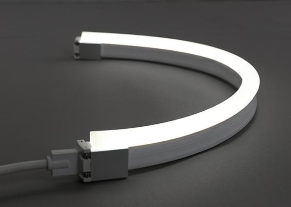 Buy cheap DMX RGB Side View Emitting LED Neon Ribbon Light , Neon LED Light Strip Christmas Lights from wholesalers