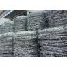 Buy cheap Zinc Coated Barbed Wire Fence For Enhanced Security And Protection from wholesalers