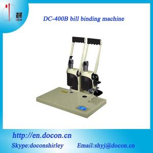 Wholesale DC-400B  manually bill binding machine from china suppliers