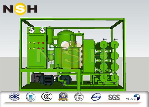 Oil BDV Increasing Transformer Oil Purifier Carbon Steel Fixing Type High