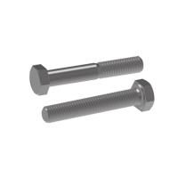 Buy cheap Carbon Steel Q195 Plain Hexagon Head Screws DIN 601 558 EN ISO 4016 4018 product