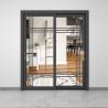 Buy cheap Stainless Steel Screen Netting Aluminum Sliding Glass Doors with Thermal Break and Good from wholesalers
