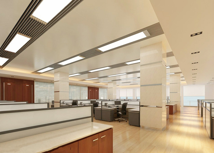 1x4 Feet Ultra Slim Warm White Led Panel Light Fixtures Low Decay For Office