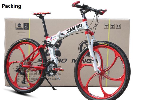 Buy cheap Height 155cm Full Alloy 27 Speed Aluminum Folding Mountain Bike from wholesalers