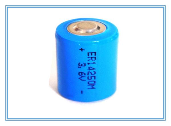 Buy cheap Gas Meter Li SOCL2 Battery , 1/2AA ER14250M Battery 3.6V 750mAh Power Type from wholesalers