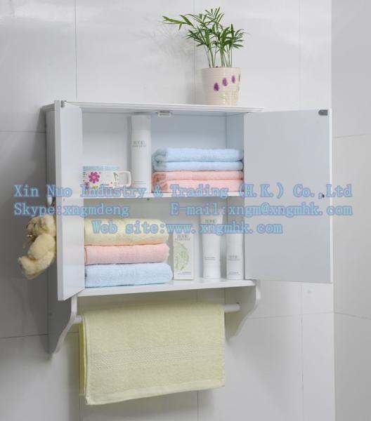 Buy cheap Wooden double door cabinet, wooden bathroom cabinets, wooden bathroom wall cabinet from wholesalers