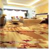 Buy cheap Bedroom Modern Home Carpet / Cut Pile Nylon Carpet Red Plum Blossom Pattern from wholesalers