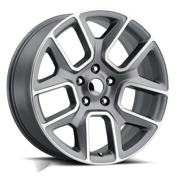 Buy cheap RAM Limited Grey Machine Wheels Rims 22" Dodge 5 Lug 2WD 4WD from wholesalers