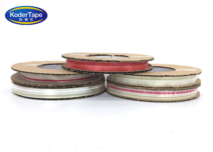 Clear PE Bag Sealing Tape With Customerized Logo Printing For Sealing Of The Plastic Bag Feature: