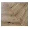 Buy cheap Character ABCD grade 60 degree Euro Oak Chevron Engineered wood Flooring Natural Brushed UV lac from wholesalers